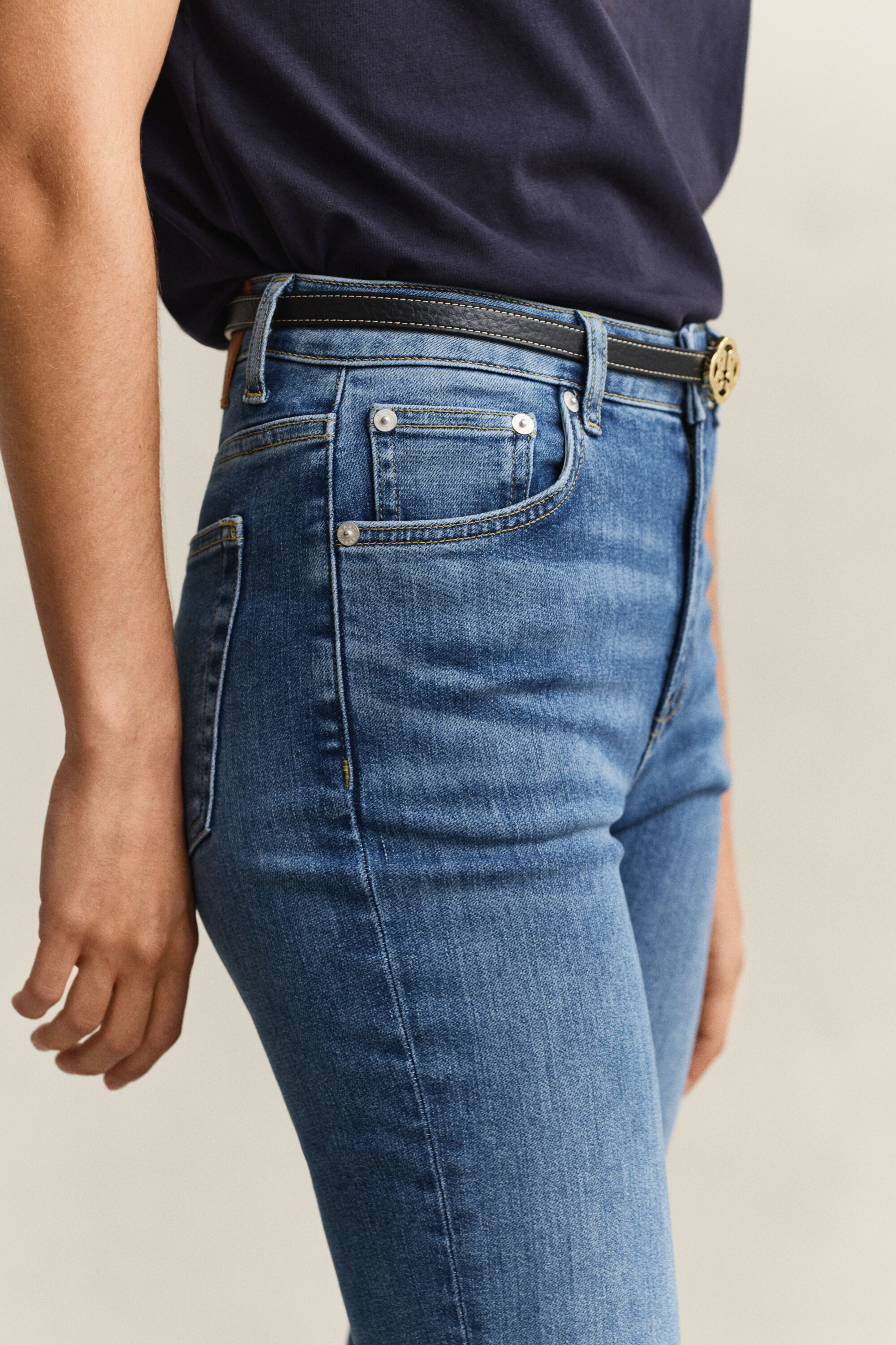 Vaqueros tobilleros Slim Fit