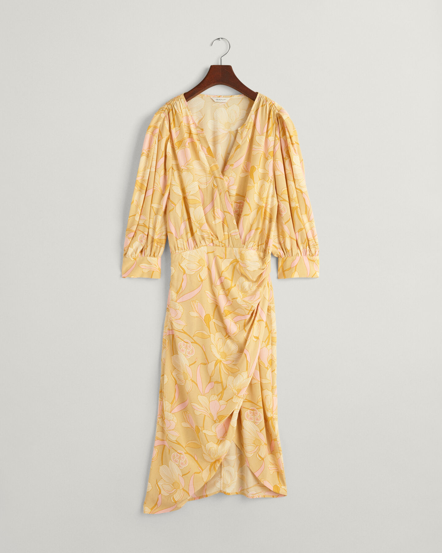 Vestido cruzado Regular Fit Magnolia Print