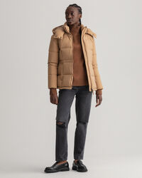 Chaqueta de plum&oacute;n de largo medio