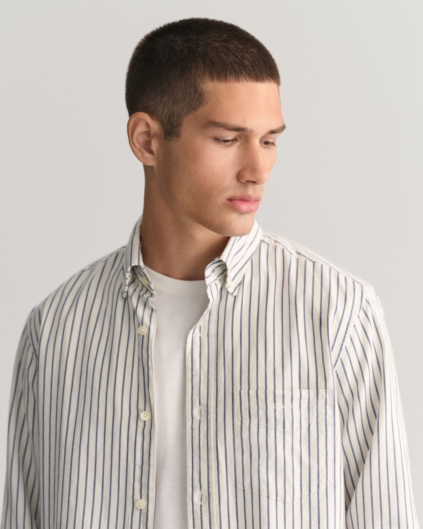 Camisa Oxford Regular Fit Archive a rayas