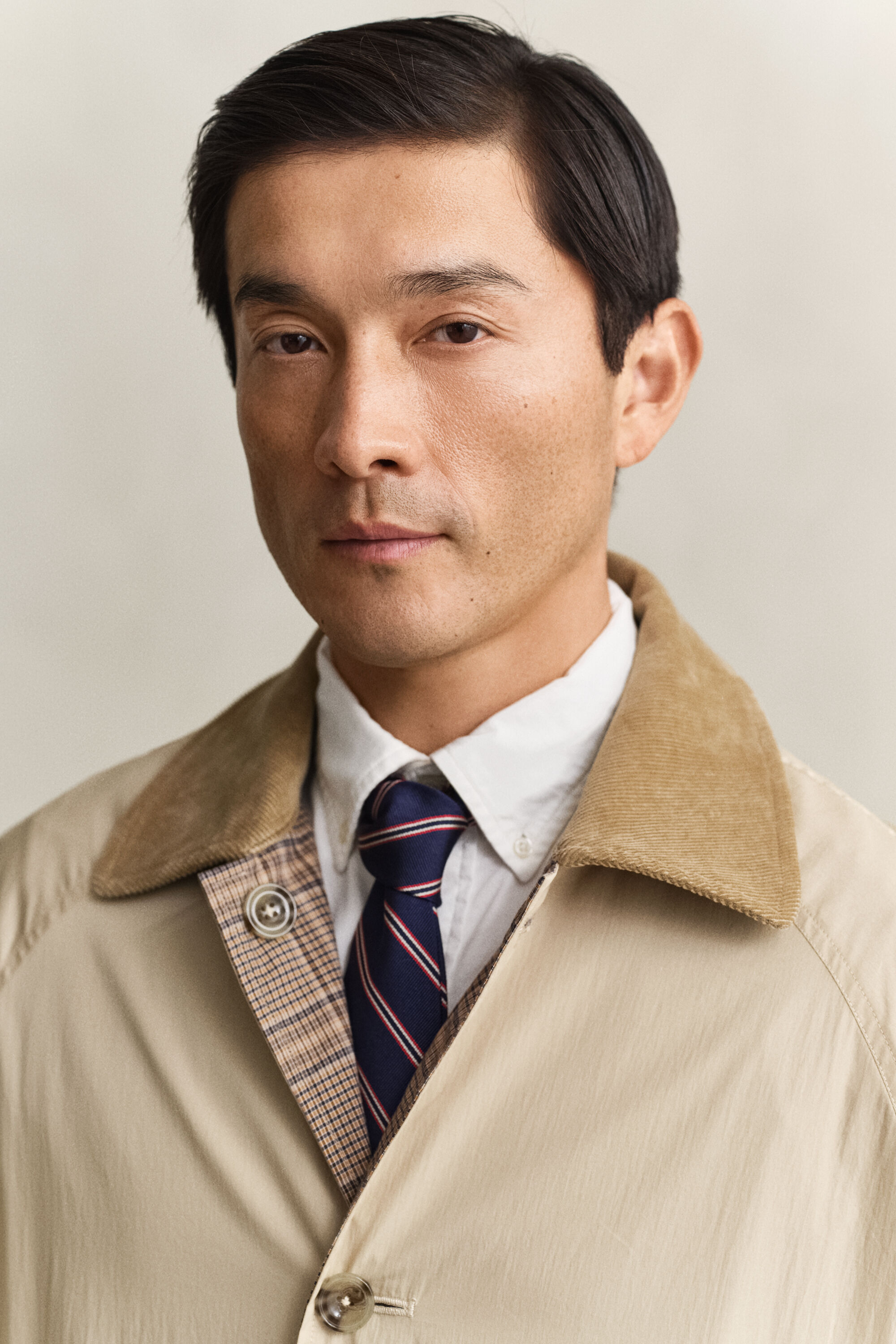 Abrigo reversible ligero