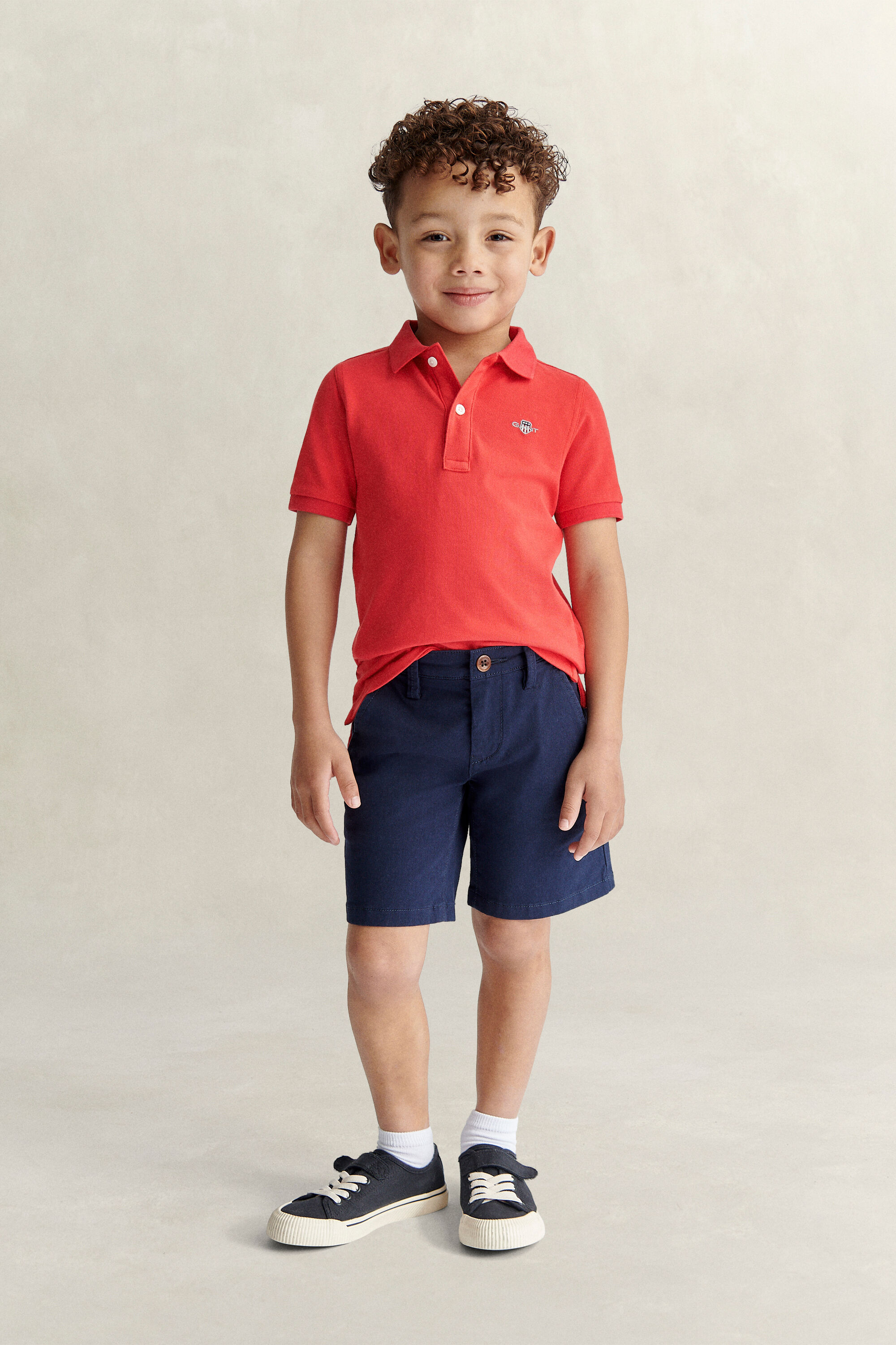 Polo de piqué Shield Kids