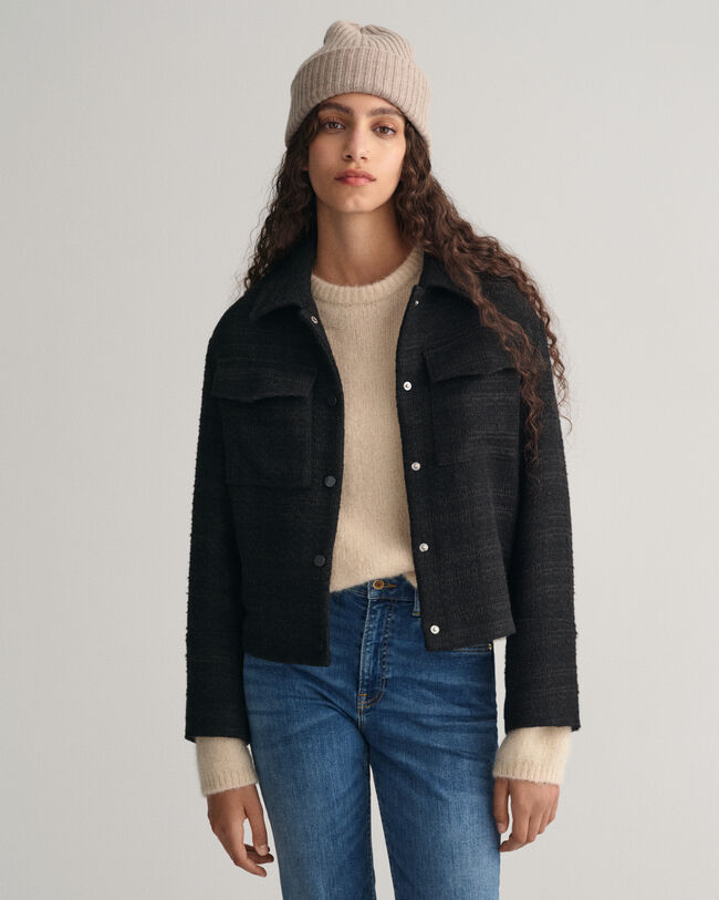 Chaqueta tipo americana de tweed