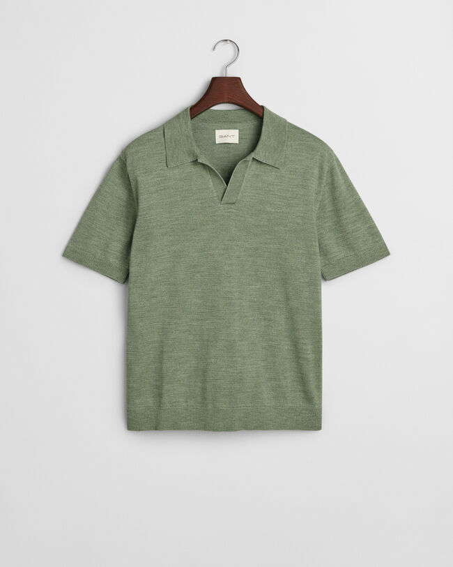 Jersey tipo polo Sunfaded de manga corta