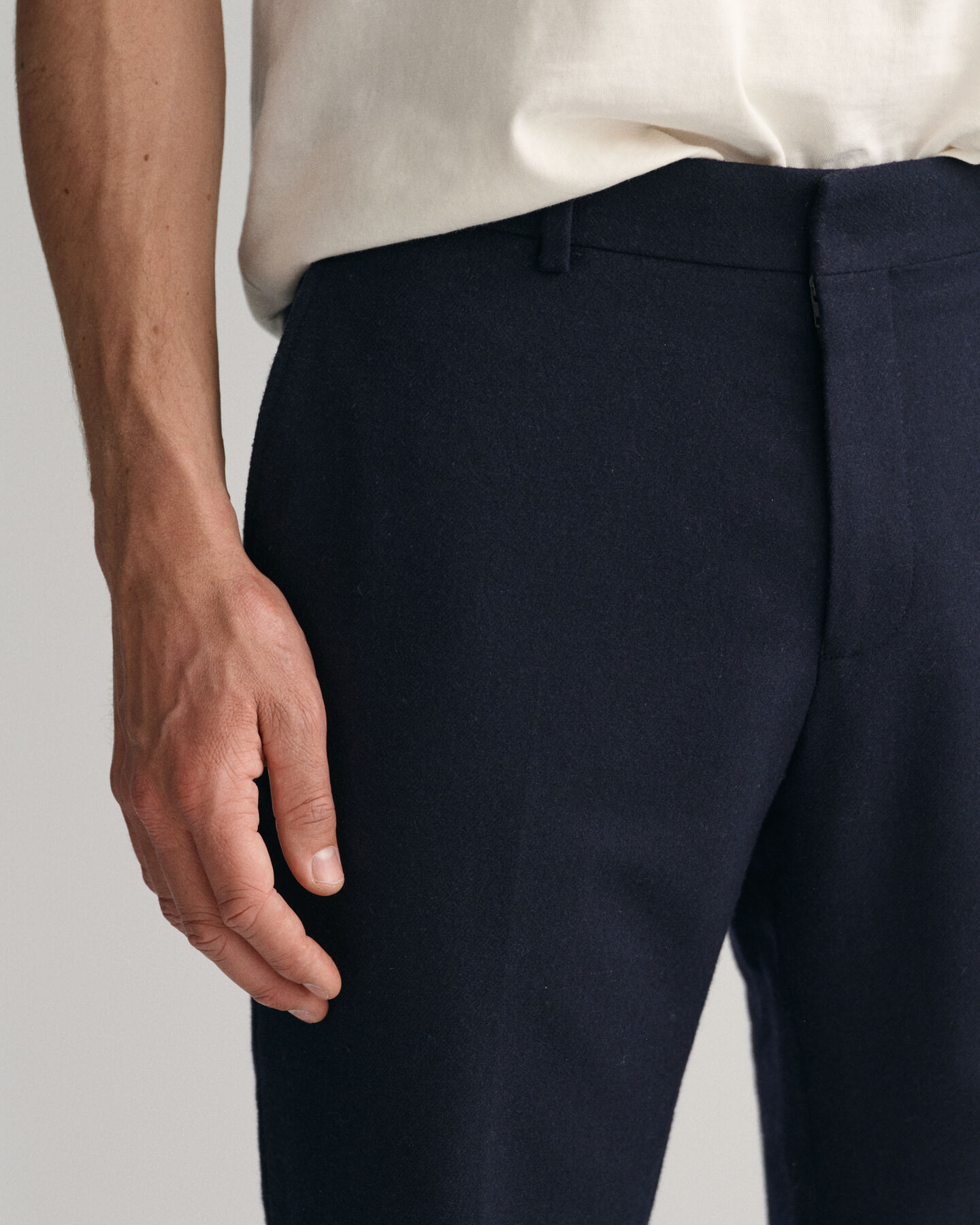 Pantalones de franela Slim Fit