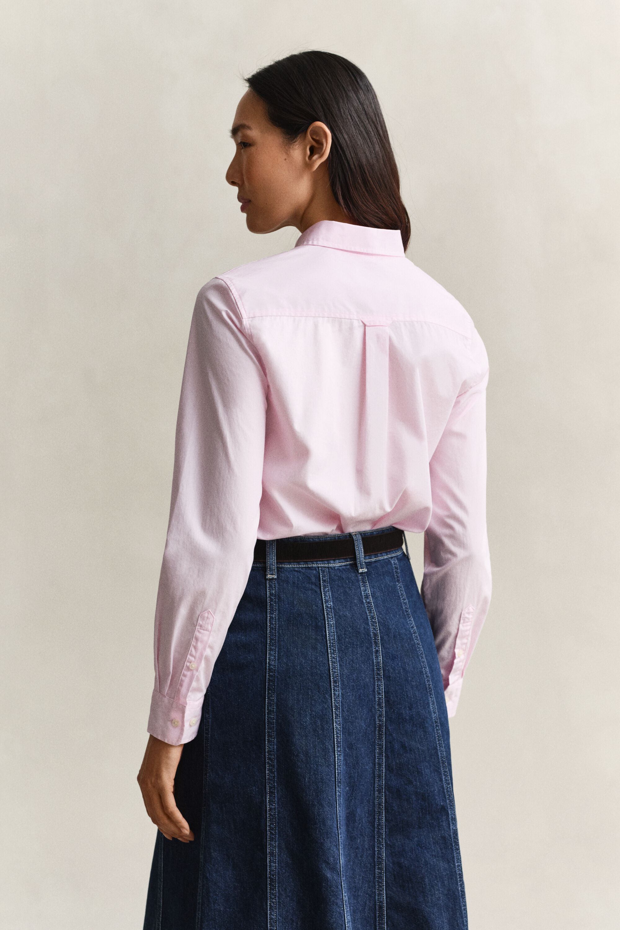 Camisa Regular Fit clásica de popelina