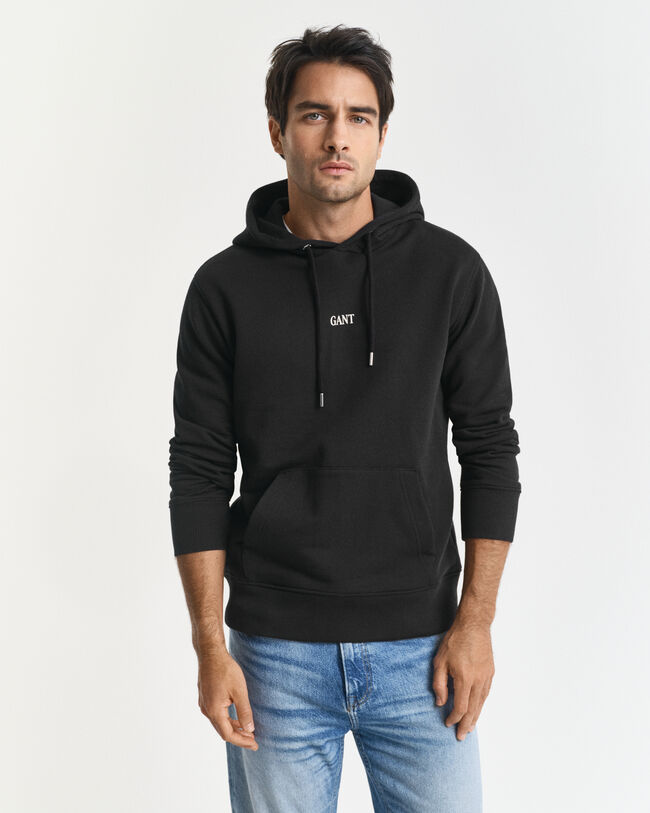 Sudadera con capucha y diseño de pequeñas dimensiones