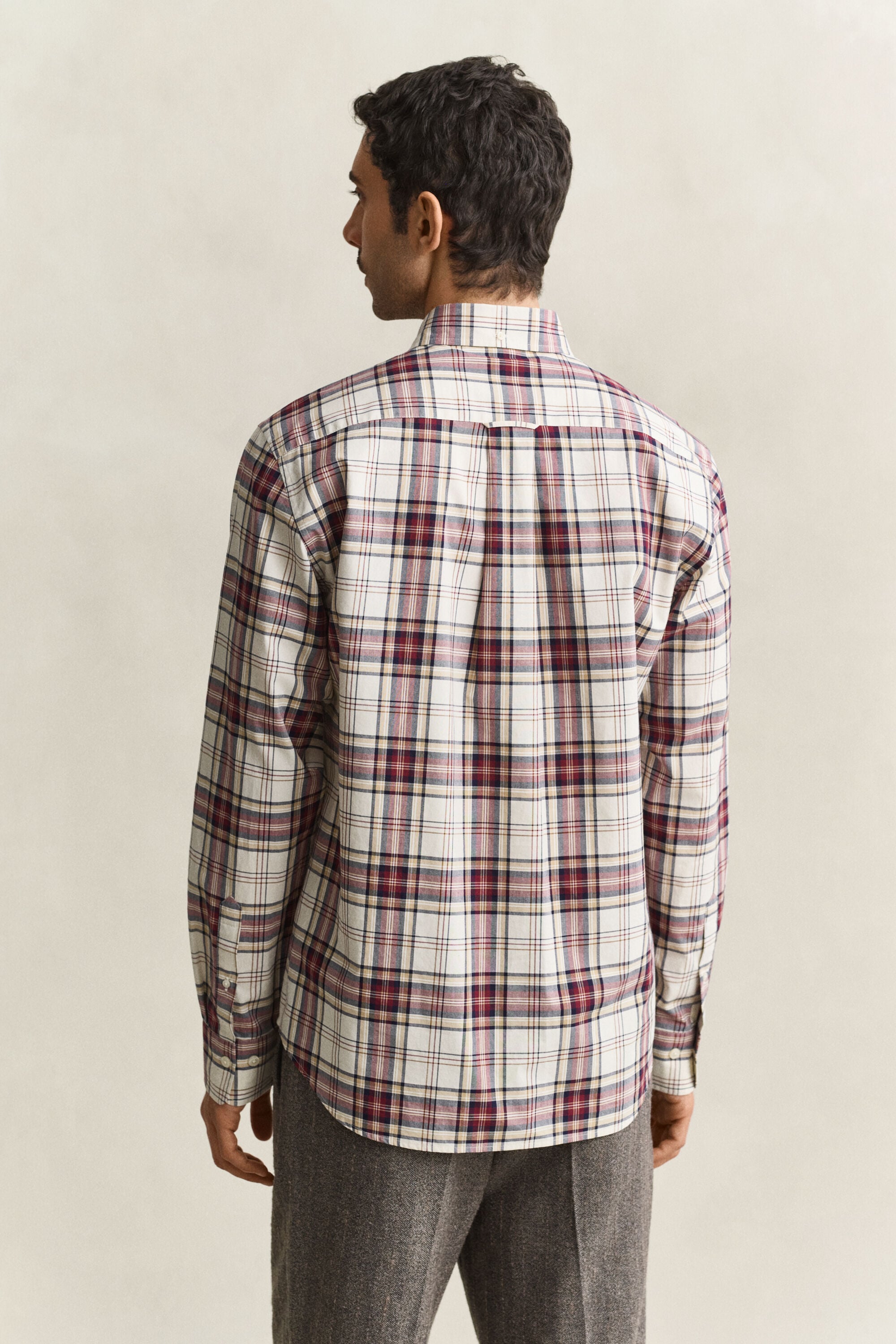 Camisa de popelina a cuadros