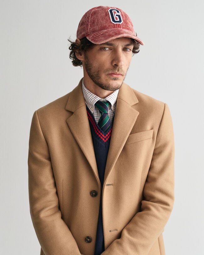 Abrigo de lana cl&aacute;sico