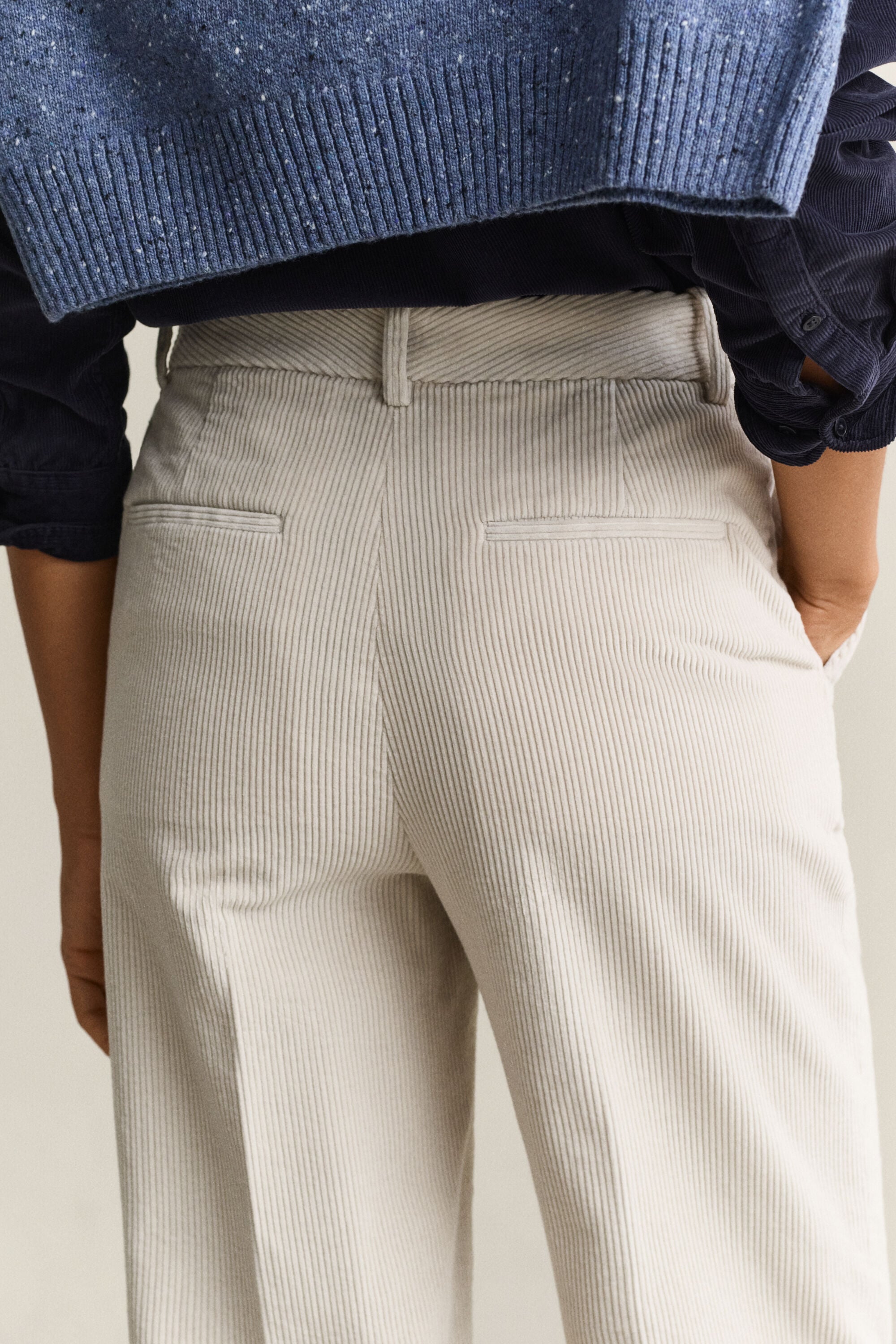 Pantalones de pana de vestir