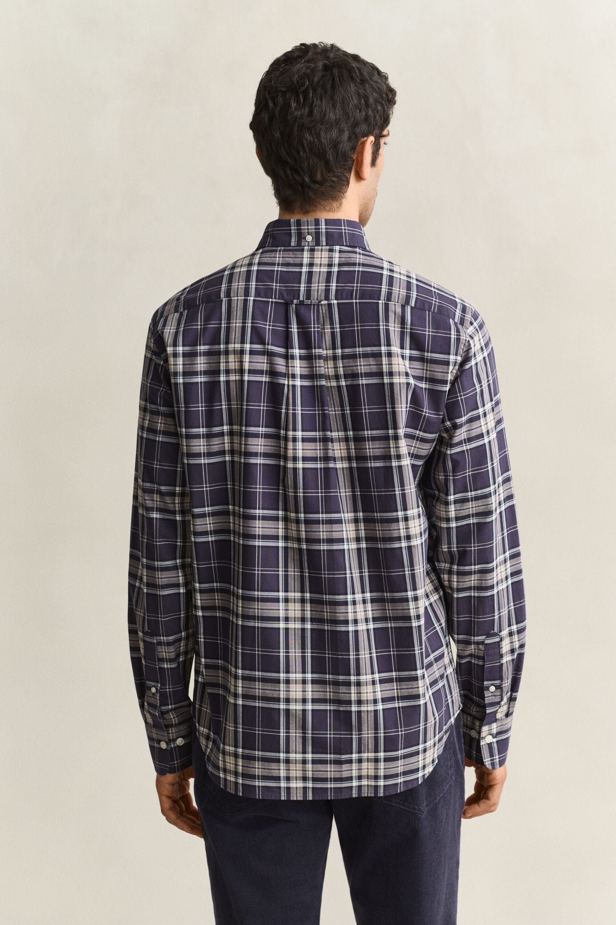 Camisa de popelina a cuadros