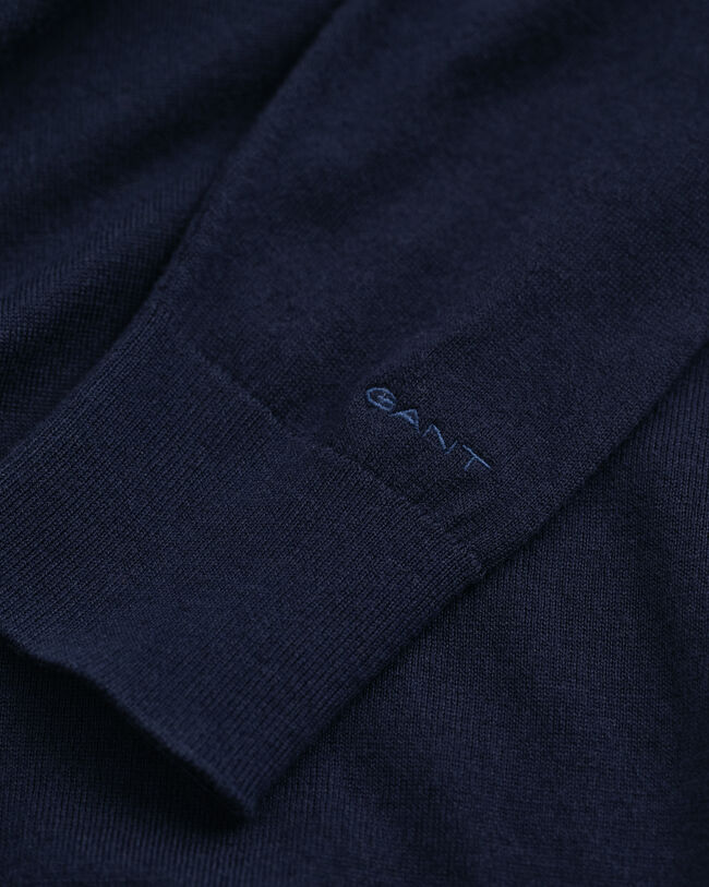 Jersey de cuello redondo en punto fino