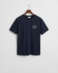 Camiseta de piqu&eacute; con bordado de peque&ntilde;as dimensiones