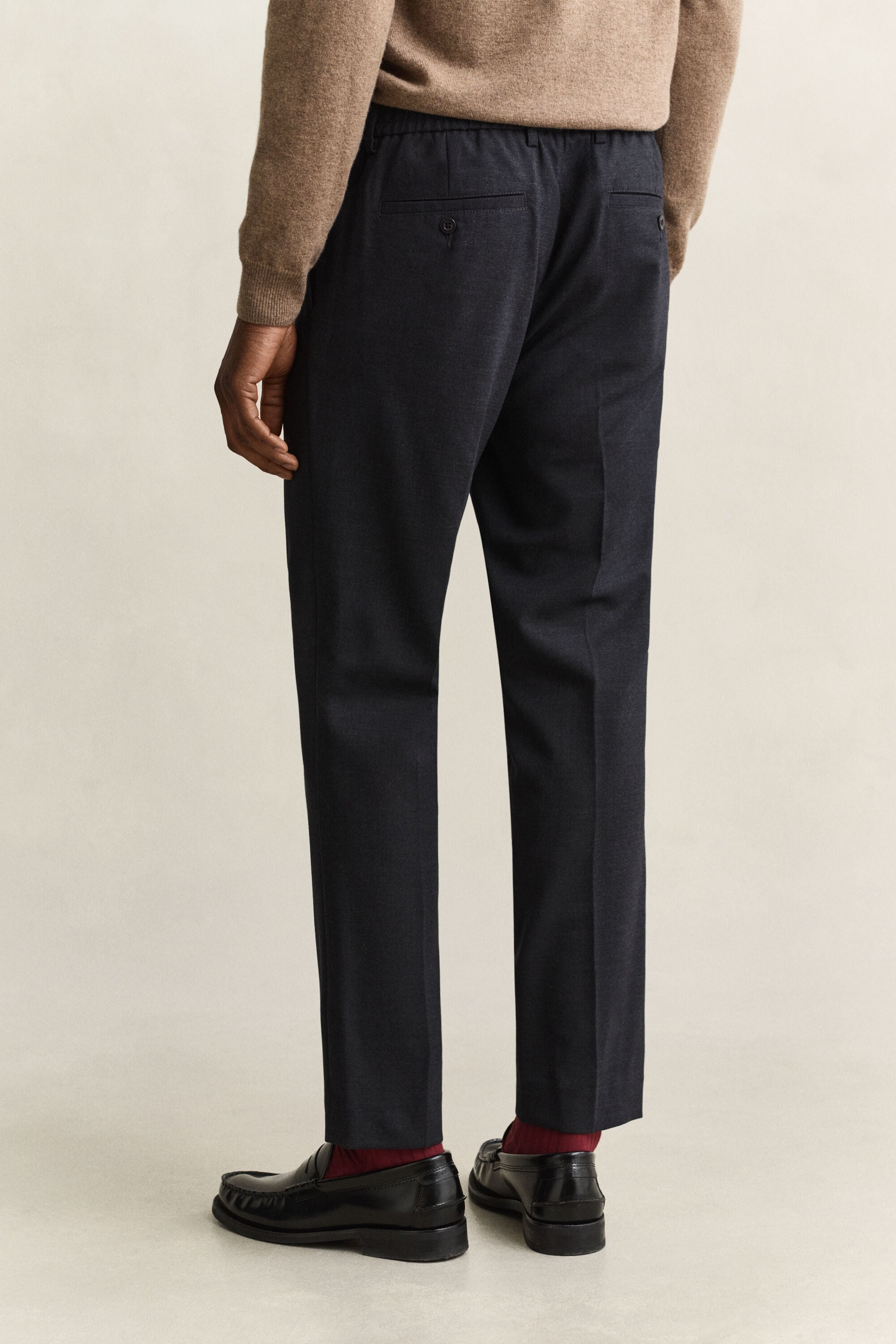 Pantalones Tapered de lana
