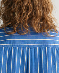 Vestido camisero extragrande a rayas