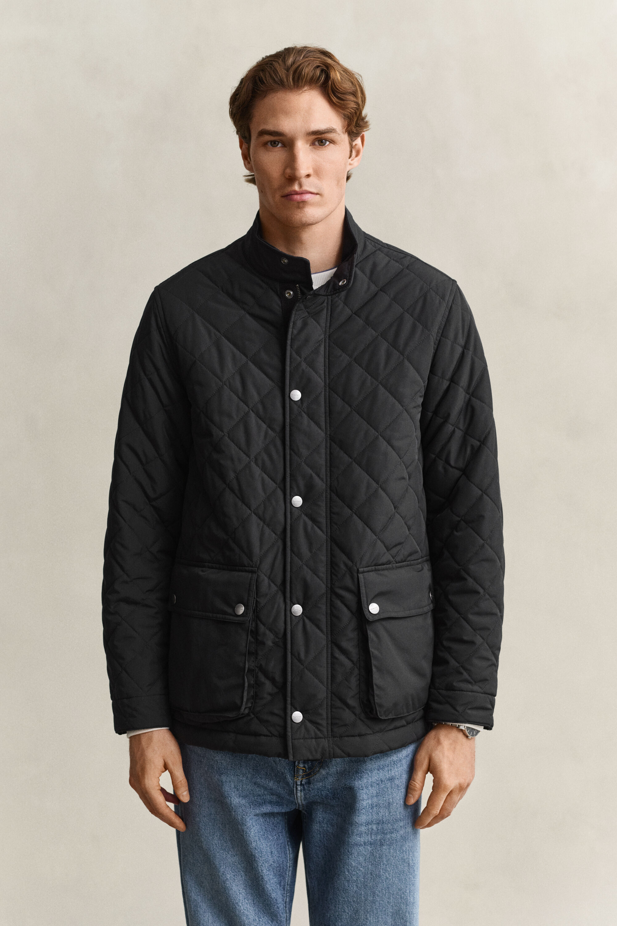 Chaqueta acolchada de largo medio