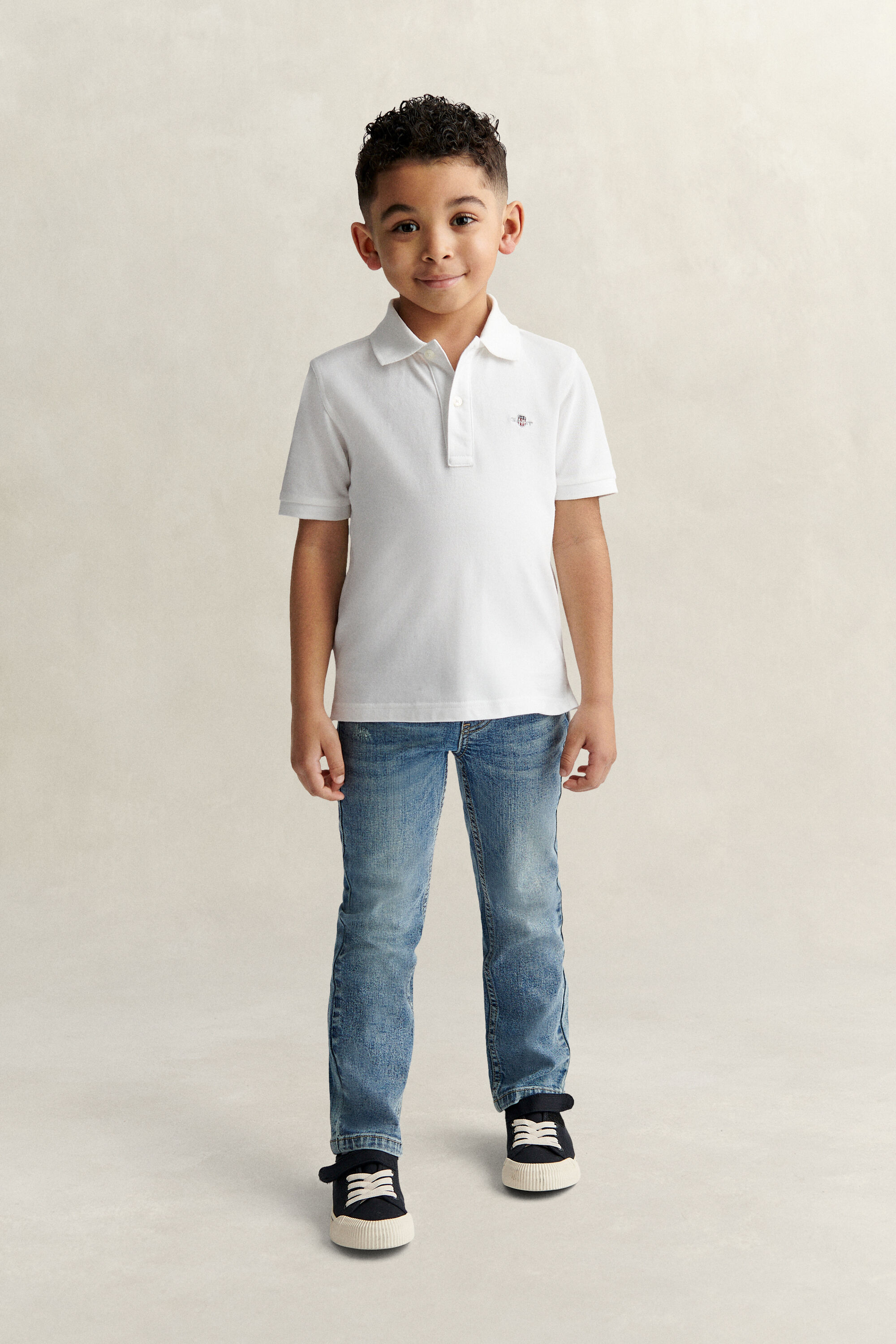 Polo de piqué Shield Kids