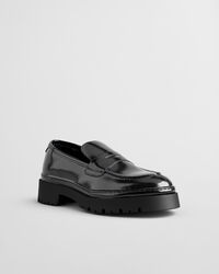 Mocasines Aligrey de piel gruesos