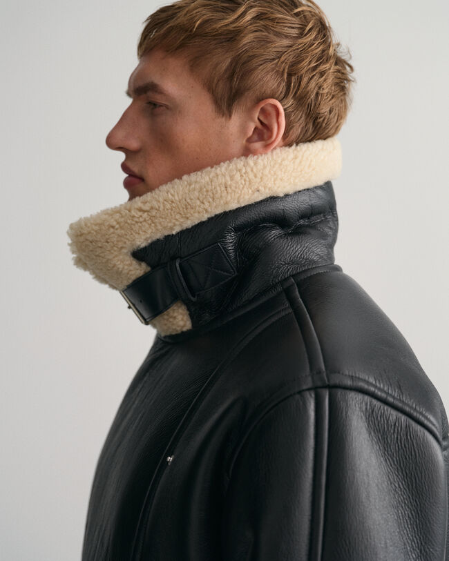 Chaqueta de borreguito grueso