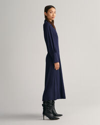 Vestido Slim Fit con puños anchos