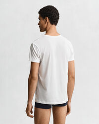 Paquete de dos camisetas de cuello redondo