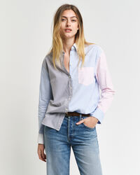 Camisa Relaxed Fit con diseño de parches