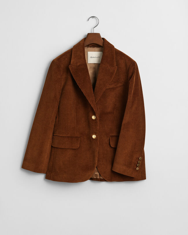 Americana Regular Fit de pana