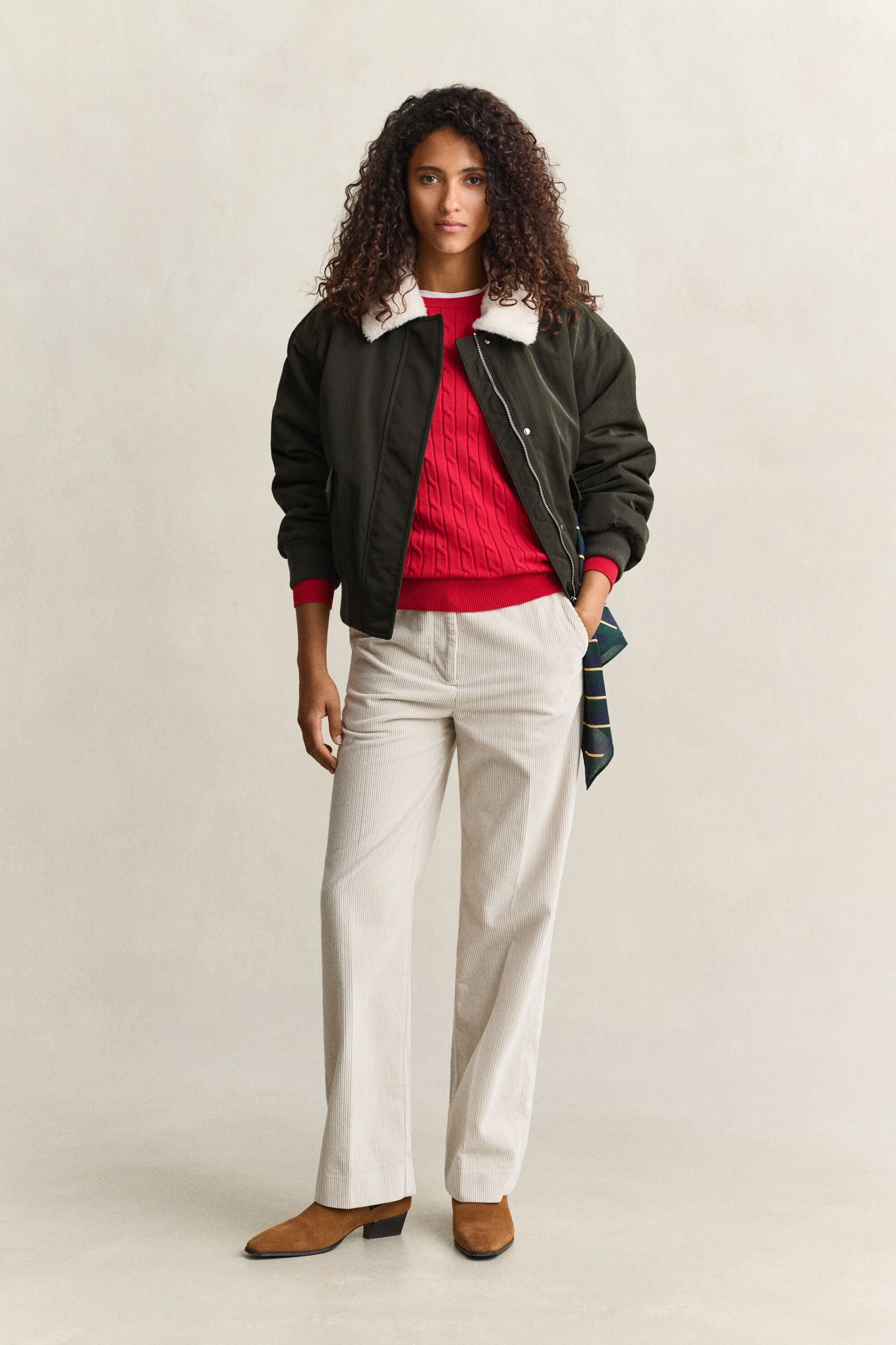Cazadora bomber acolchada