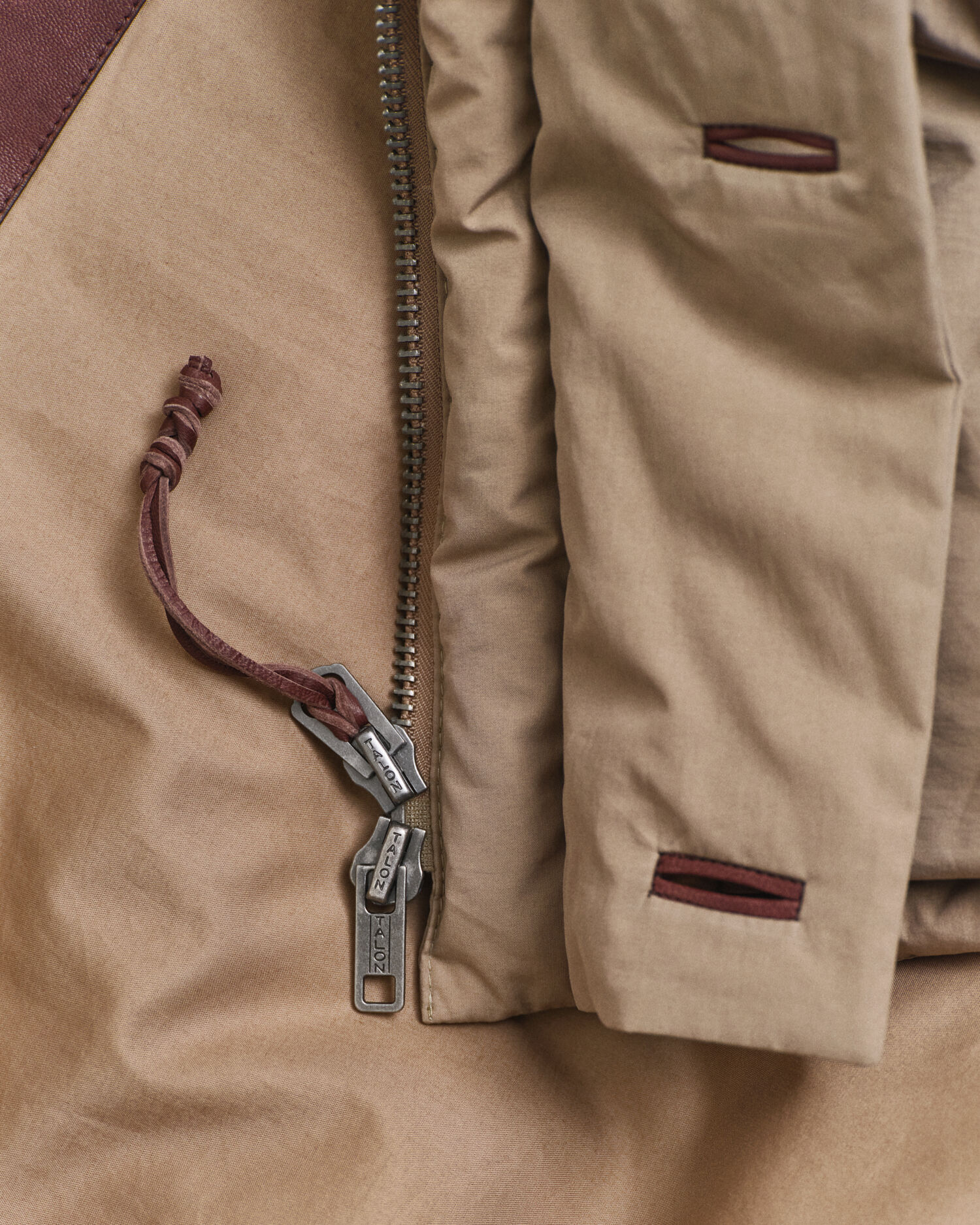 Parka de algodón y plumón de oca