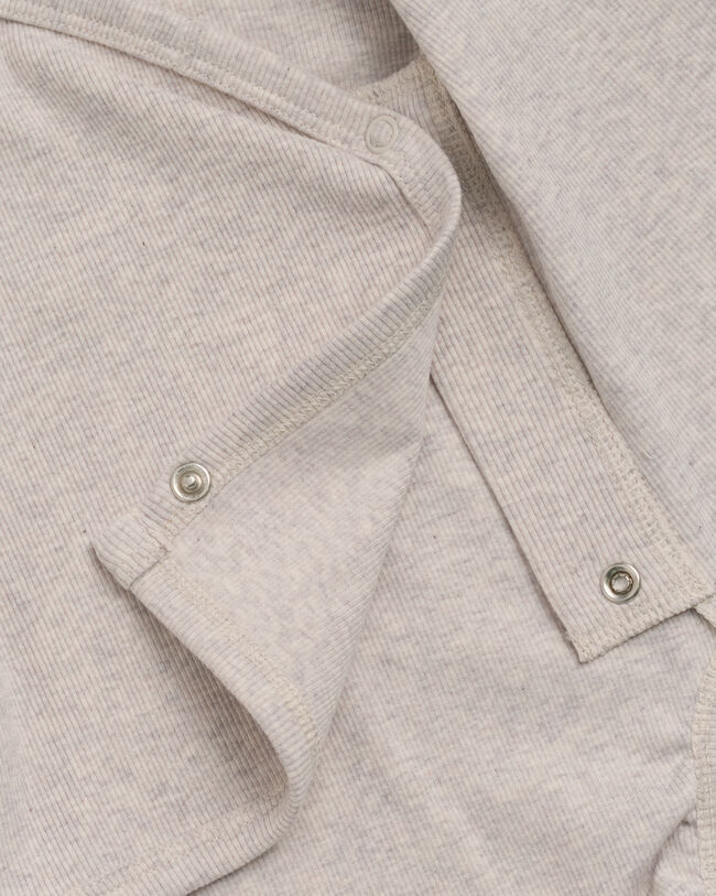 Body cruzado acanalado Shield Baby