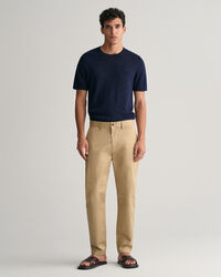 Pantalones chinos de sarga