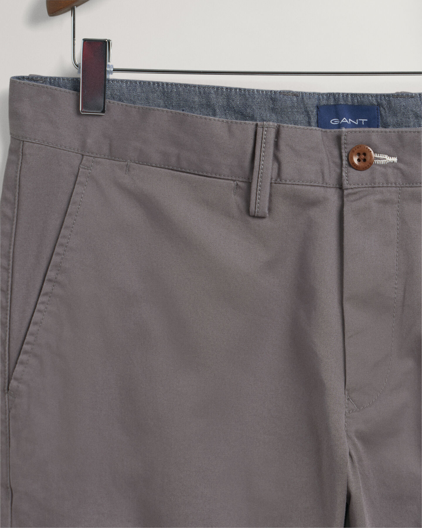 Pantalones chinos Slim Fit de sarga Hallden