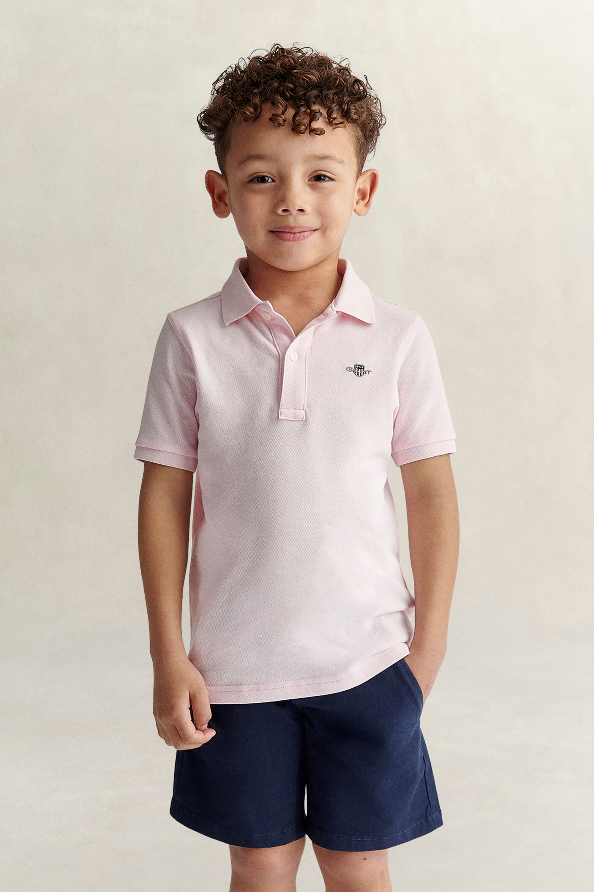 Polo de piqué Shield Kids