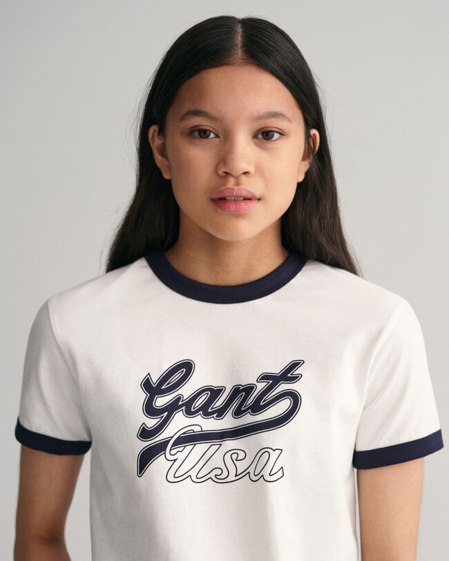 Camiseta corta GANT USA Teen Girls