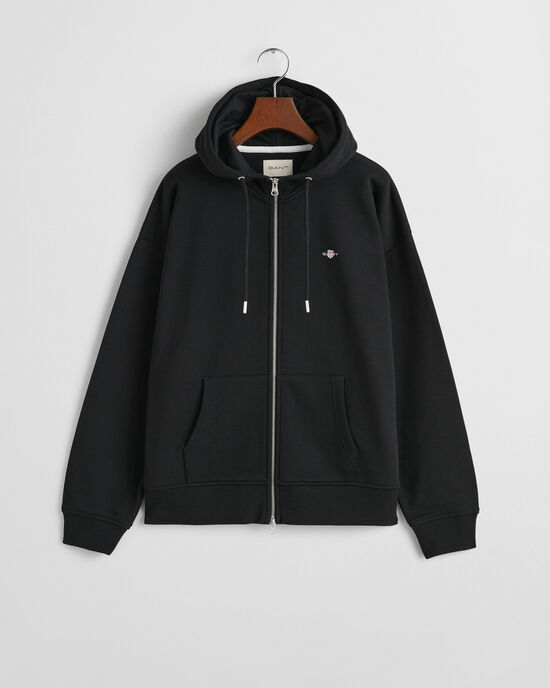 Sudadera con capucha y cremallera Shield