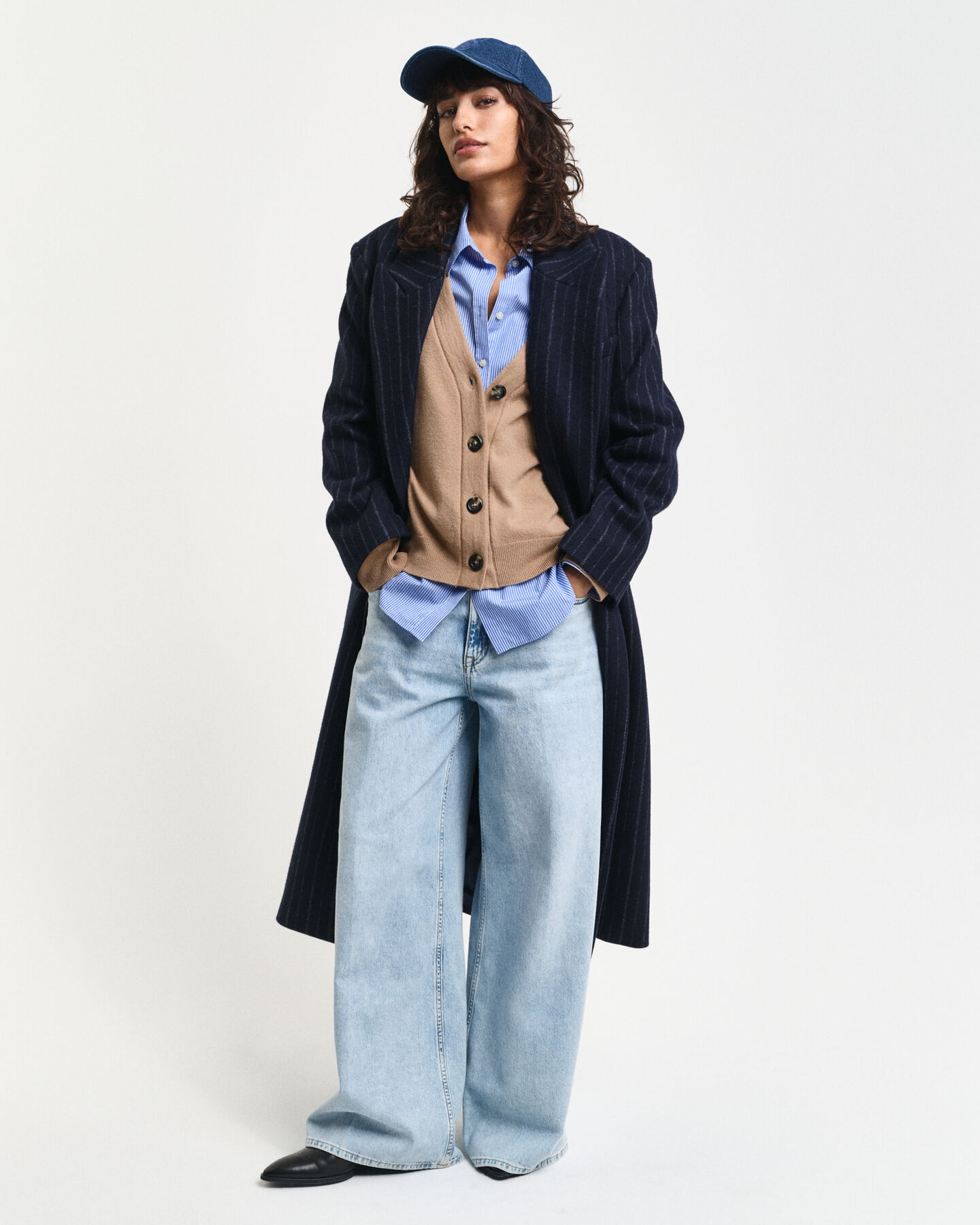 C&aacute;rdigan de lana de oveja muy fina