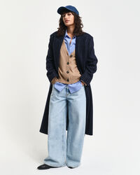 C&aacute;rdigan de lana de oveja muy fina