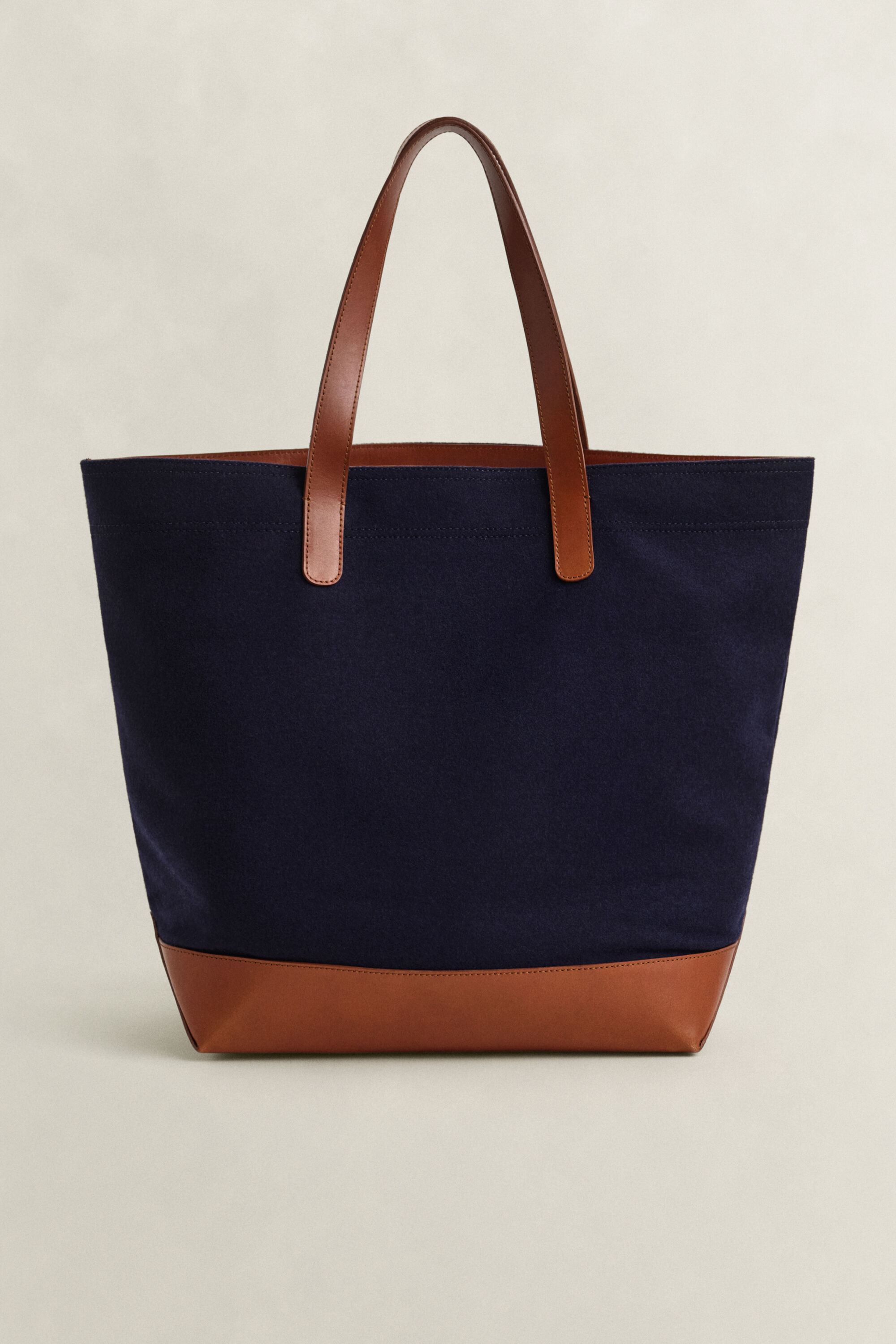 Bolso tote de lana melton Gant x Yale