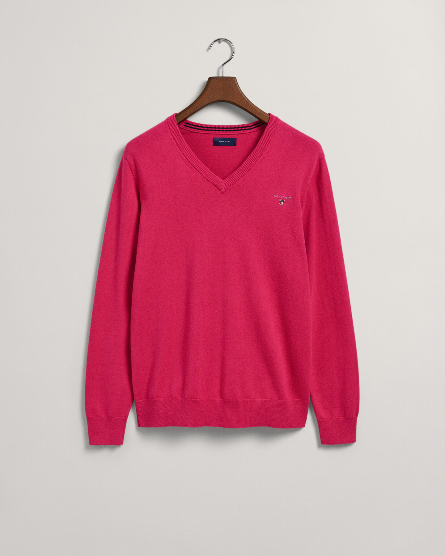 Jersey de cuello de pico y algod&oacute;n Classic