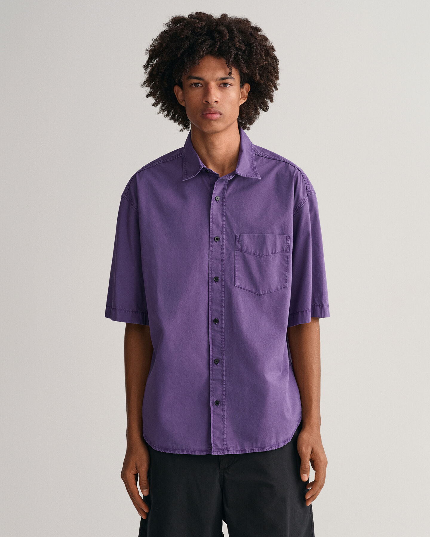 Camisa extragrande de manga corta Sunfaded