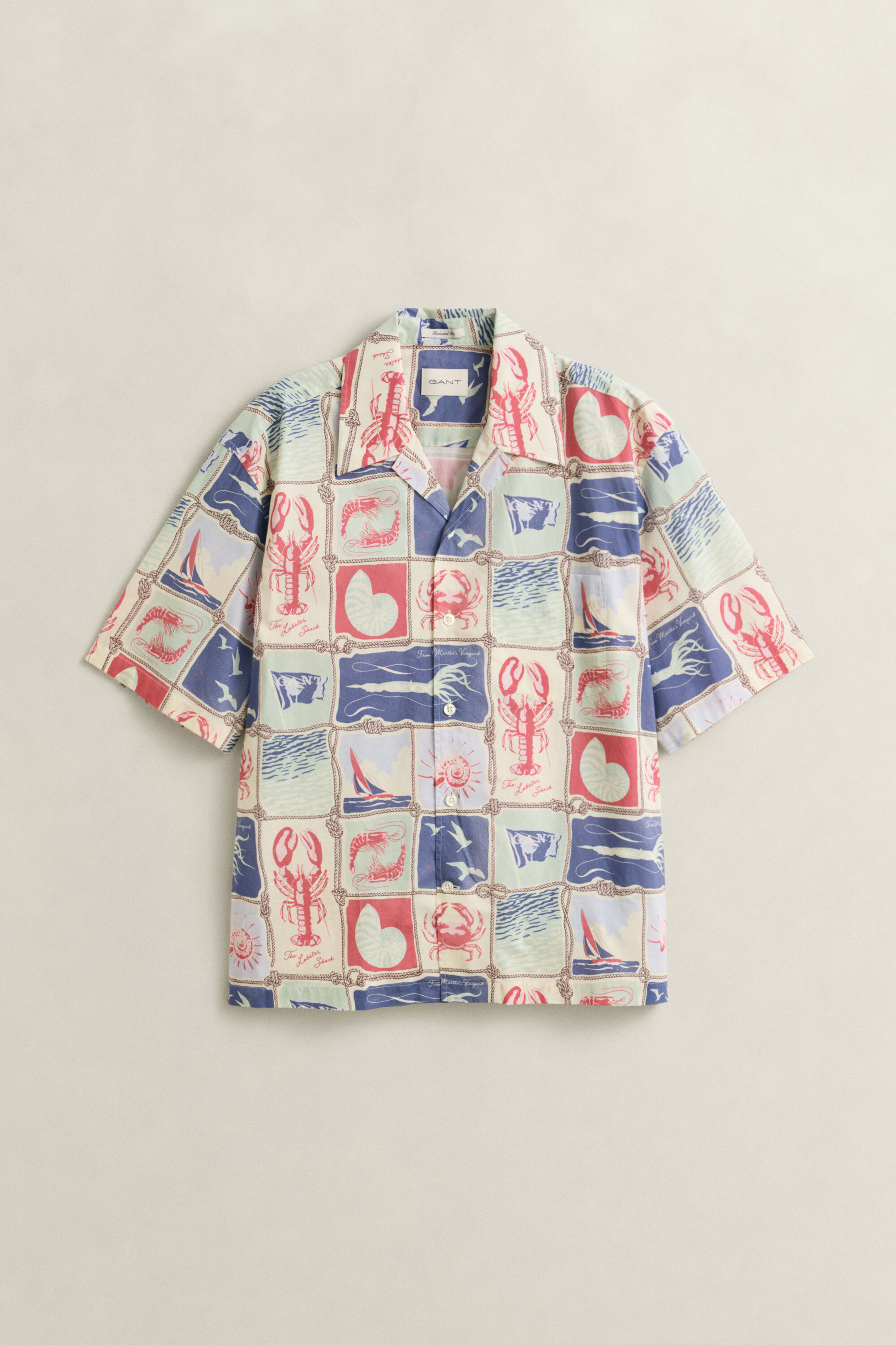 Camisa de manga corta Nautical