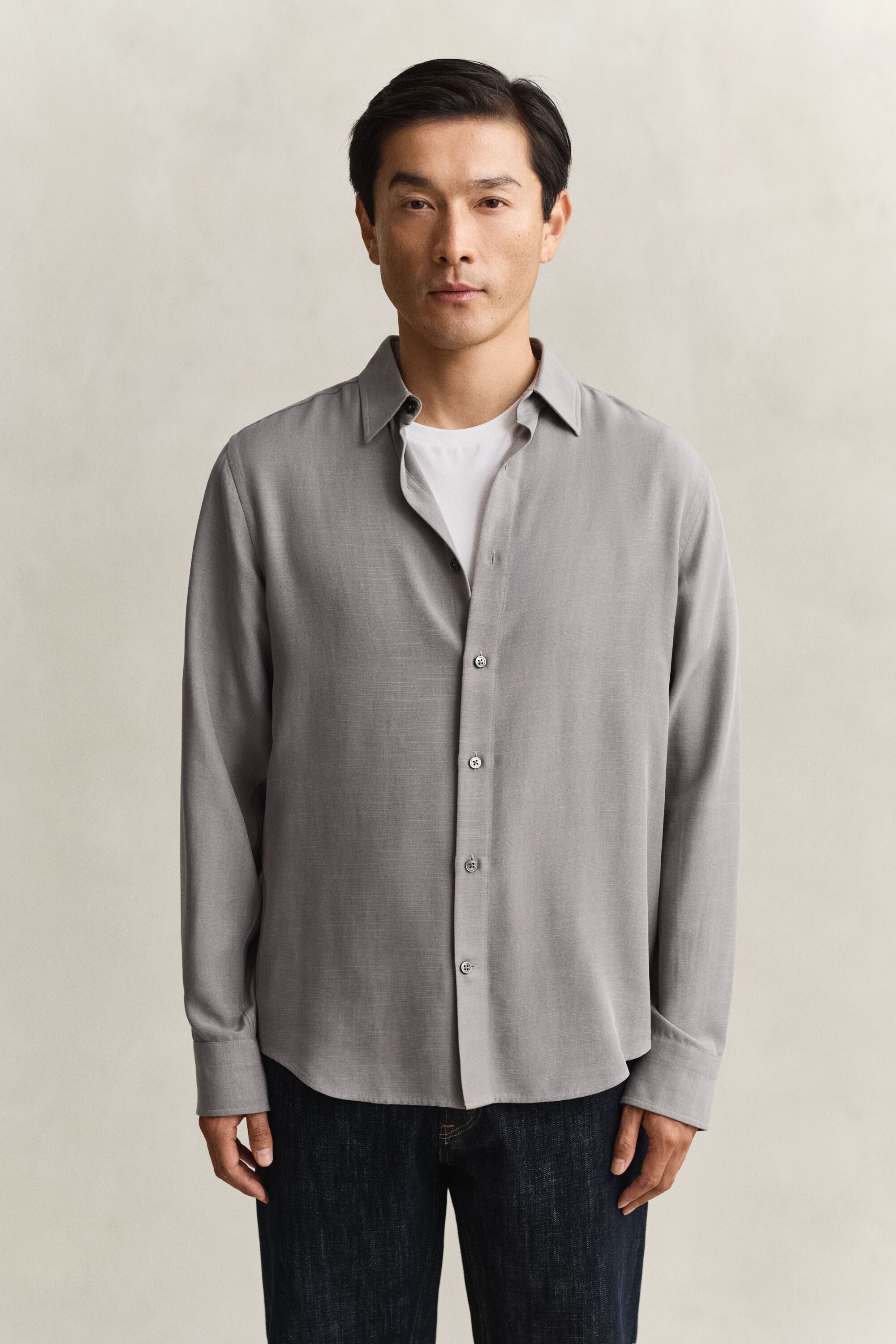 Camisa de lyocell