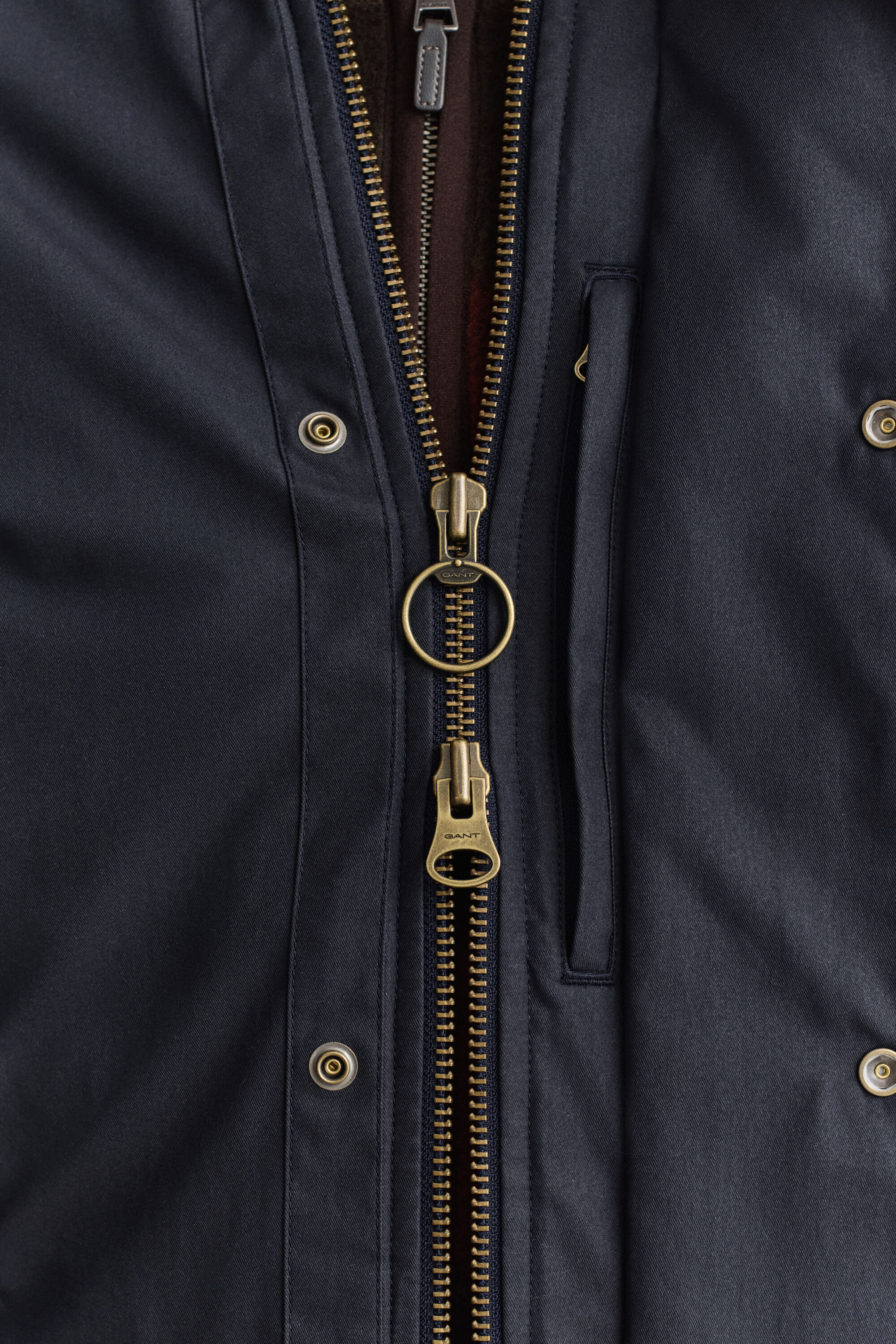 Chaqueta Double Decker encerada