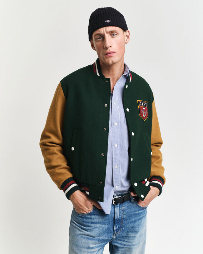 GANT Varsity Jacket en mezcla de lana