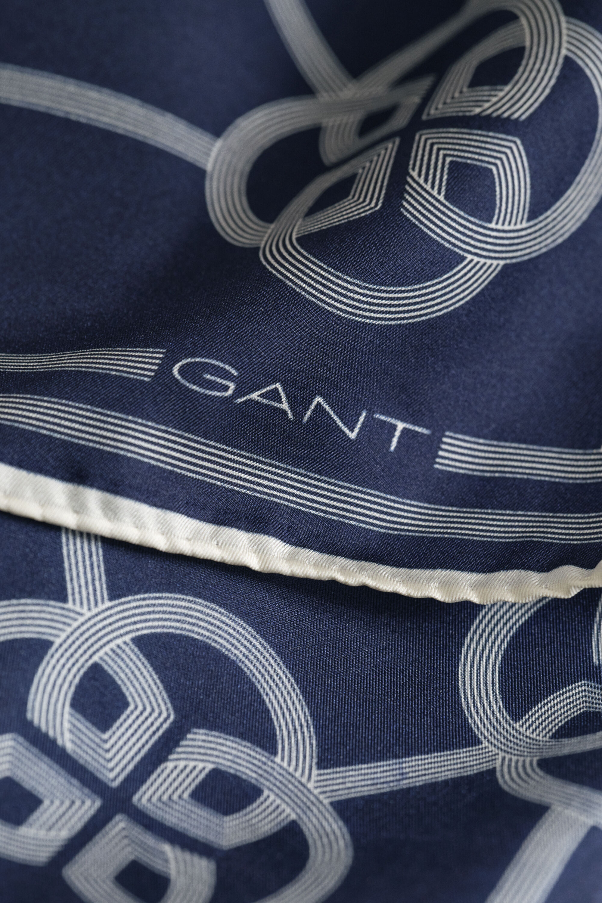 Pañuelo de seda con estampado Monogram