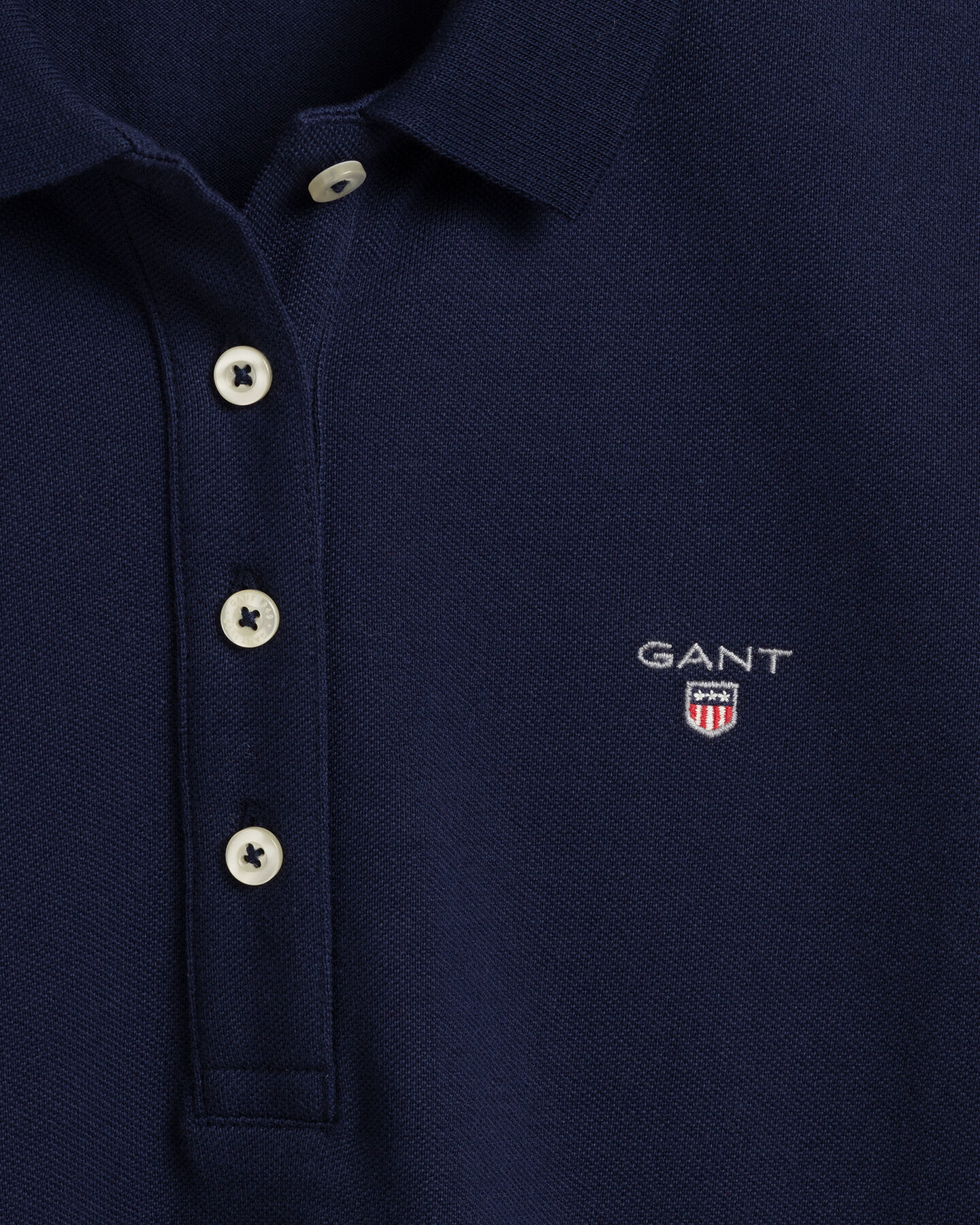 Polo de piqué de manga larga Original