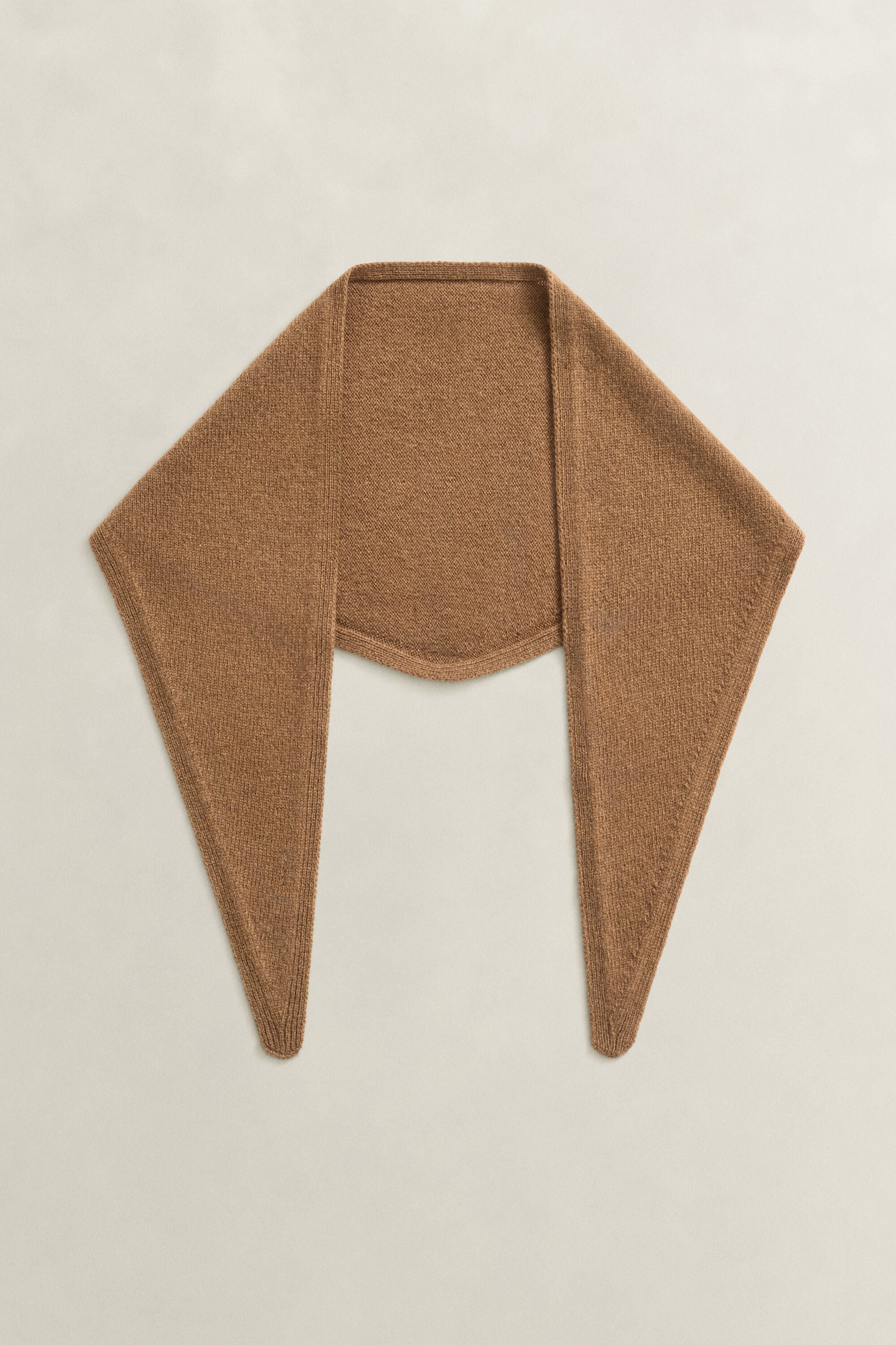 Bufanda triangular de lana y cachemir