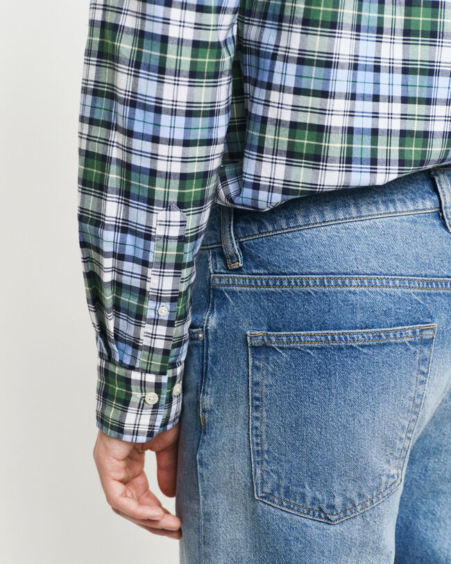 Camisa Oxford Regular Fit Archive a cuadros