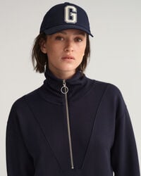 Vestido deportivo con media cremallera