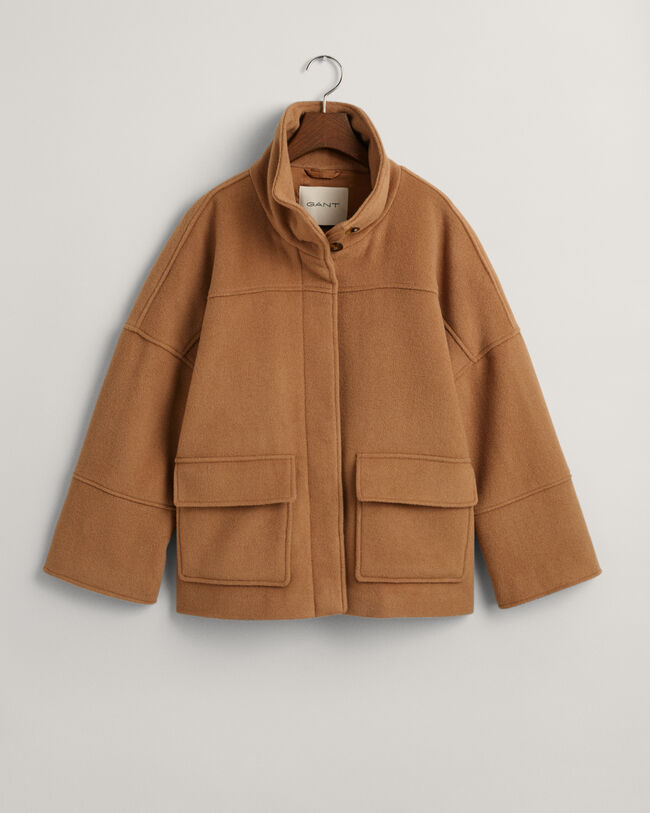 Chaqueta corta de lana